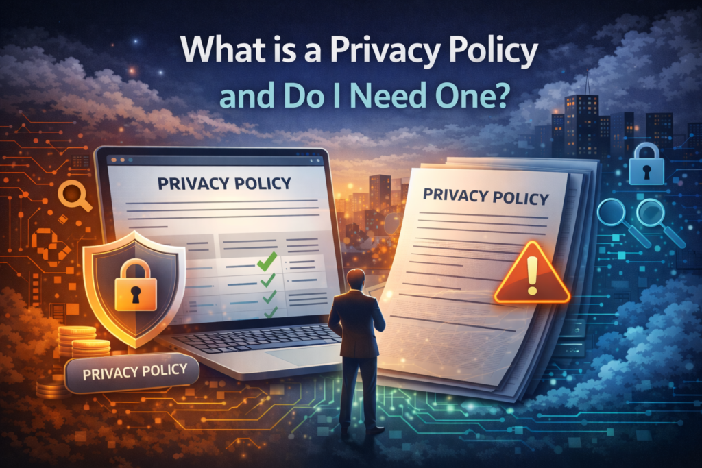 what is a privacy policy and do i need one